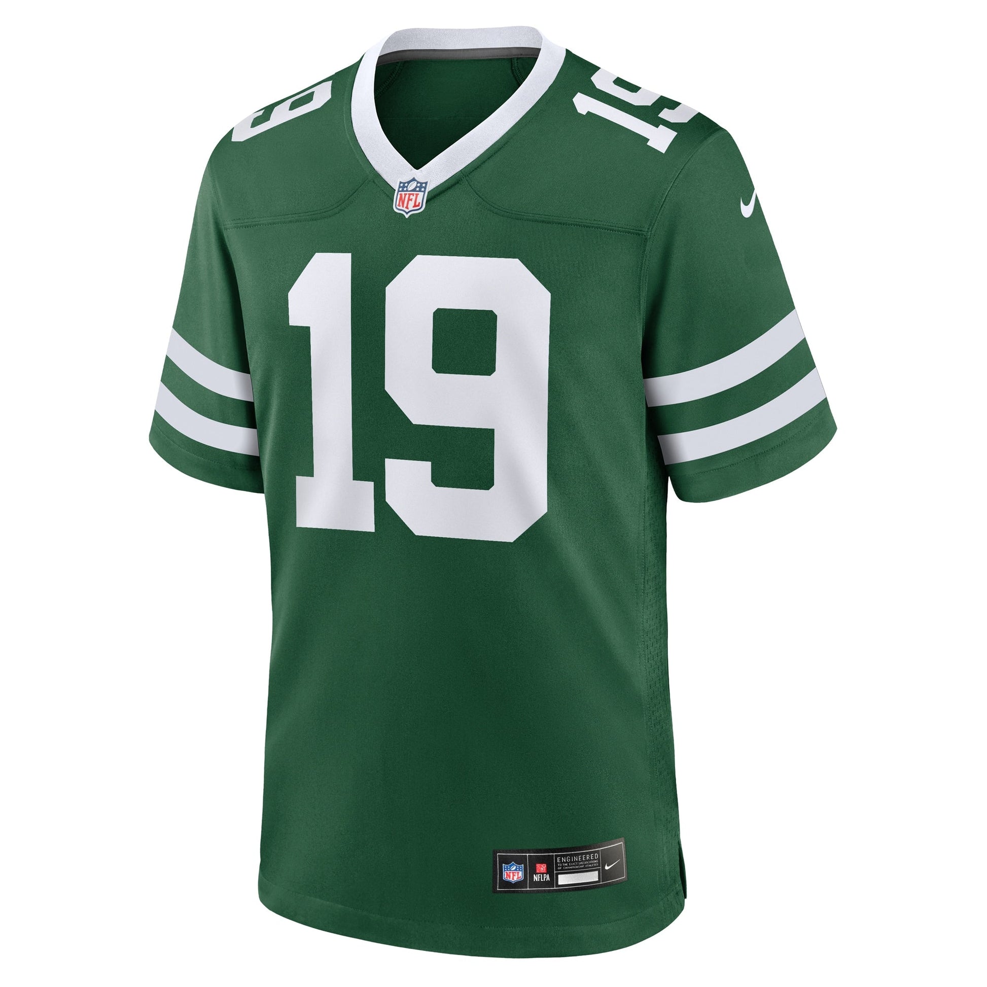 Irvin Charles New York Jets Team Game Jersey - Legacy Green football jersey product view 2