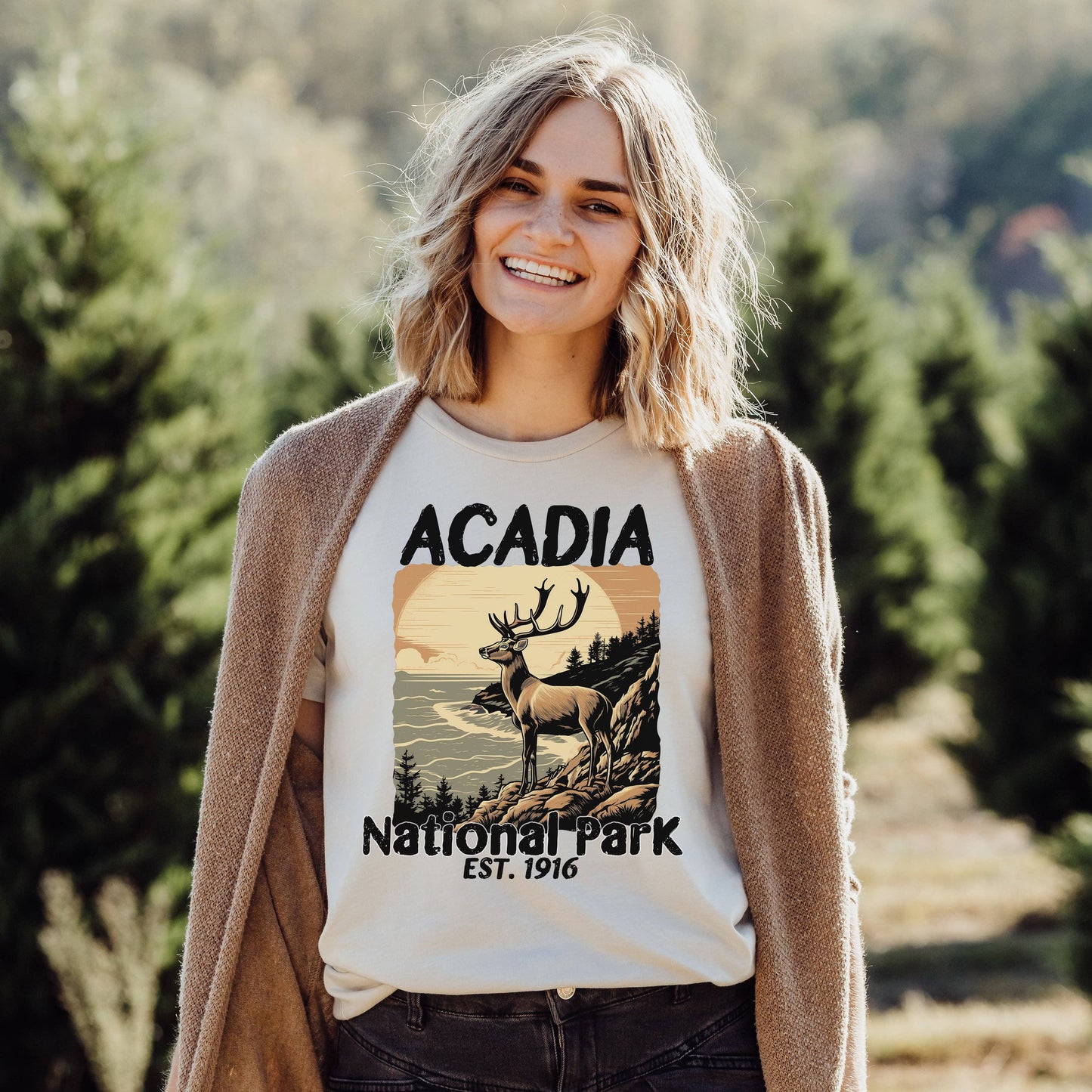 Acadia National Park | Sizes XS-2XL Unisex T-shirt, Sweatshirt, Hoodie, Long Sleeve Tee - T-Shirt, Sweatshirt, Hoodie