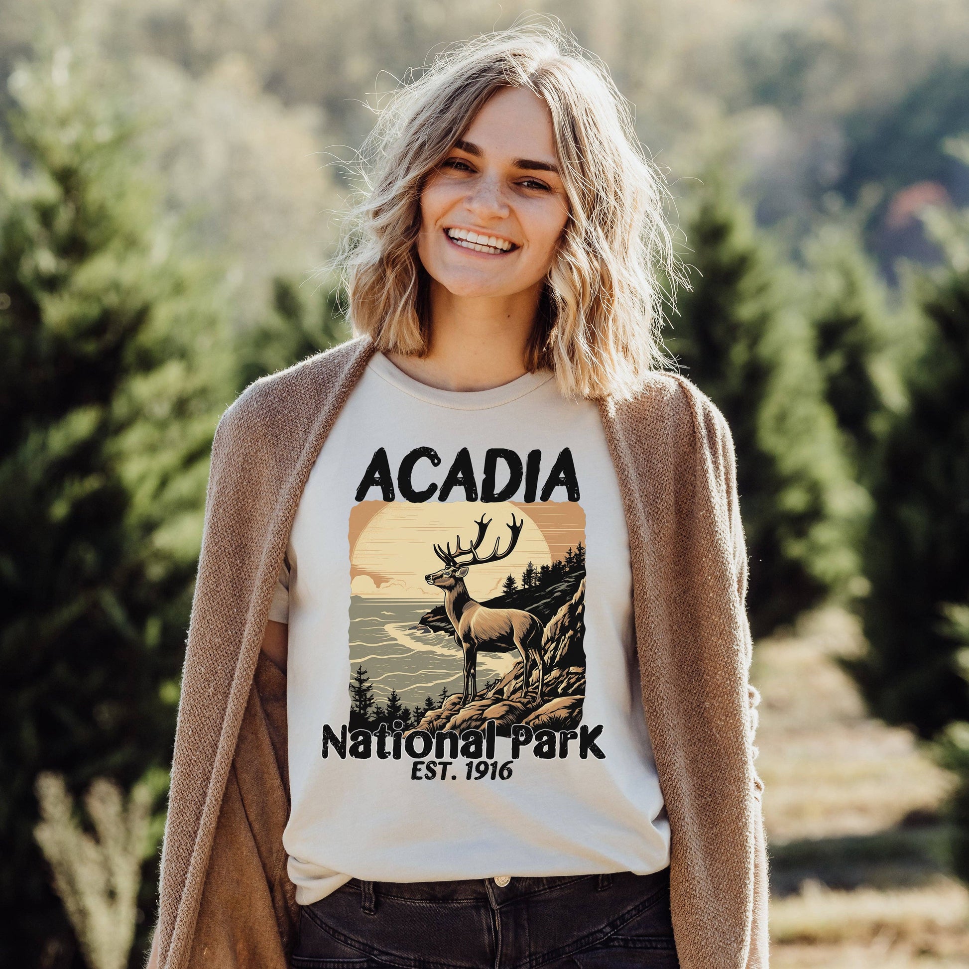 Acadia National Park | Sizes XS-2XL Unisex T-shirt, Sweatshirt, Hoodie, Long Sleeve Tee - T-Shirt, Sweatshirt, Hoodie