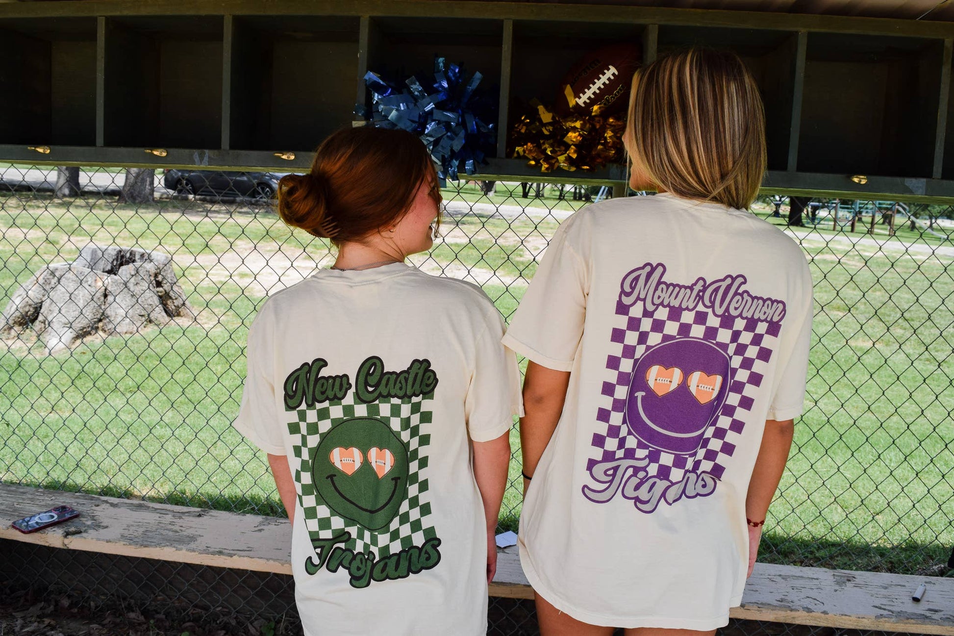 Custom Checkered Smiley Tee Unisex T-shirt, Sweatshirt, Hoodie, Long Sleeve Tee - T-Shirt, Sweatshirt, Hoodie