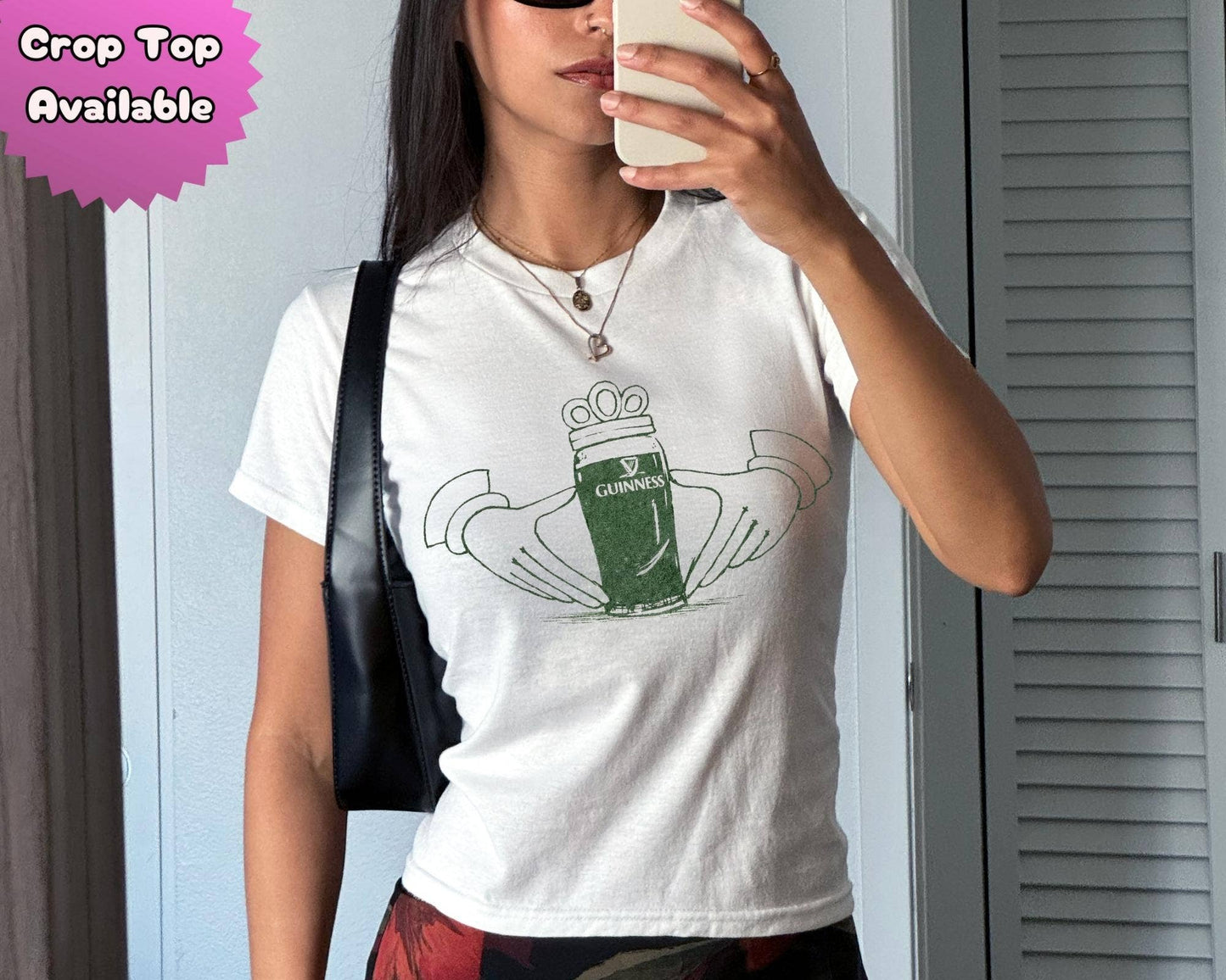 Y2K Claddagh Baby Tee - Irish Festival Gift Unisex T-shirt, Sweatshirt, Hoodie, Long Sleeve Tee - T-Shirt, Sweatshirt, Hoodie