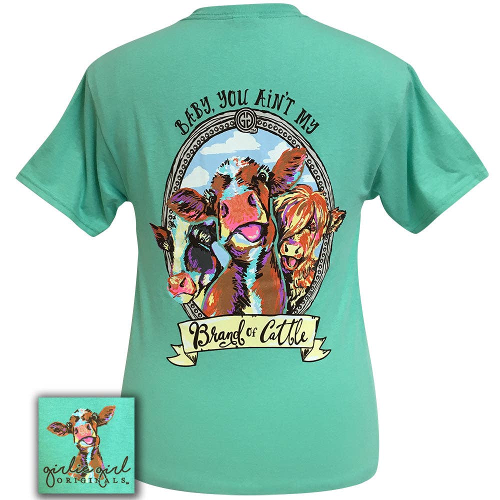 Brand of Cattle-Cool Mint SS-1852 Unisex T-shirt, Sweatshirt, Hoodie, Long Sleeve Tee - T-Shirt, Sweatshirt, Hoodie