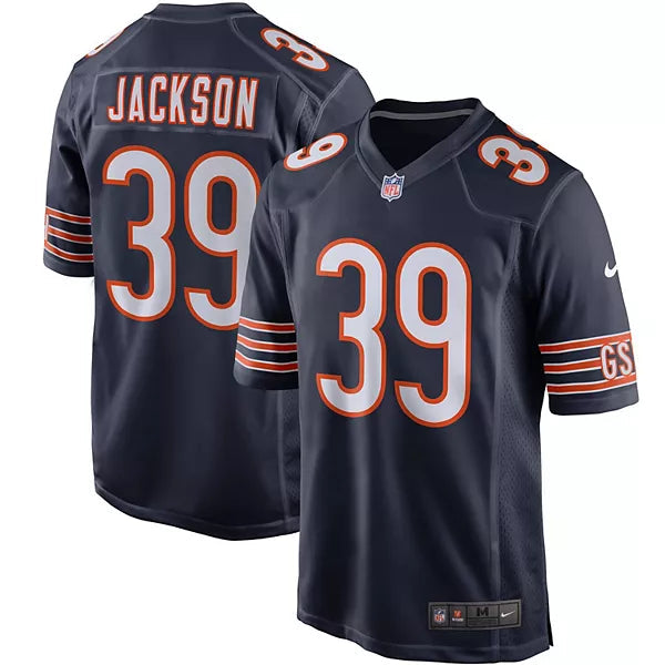 Eddie Jackson Chicago Bears Jersey football jersey product view 1