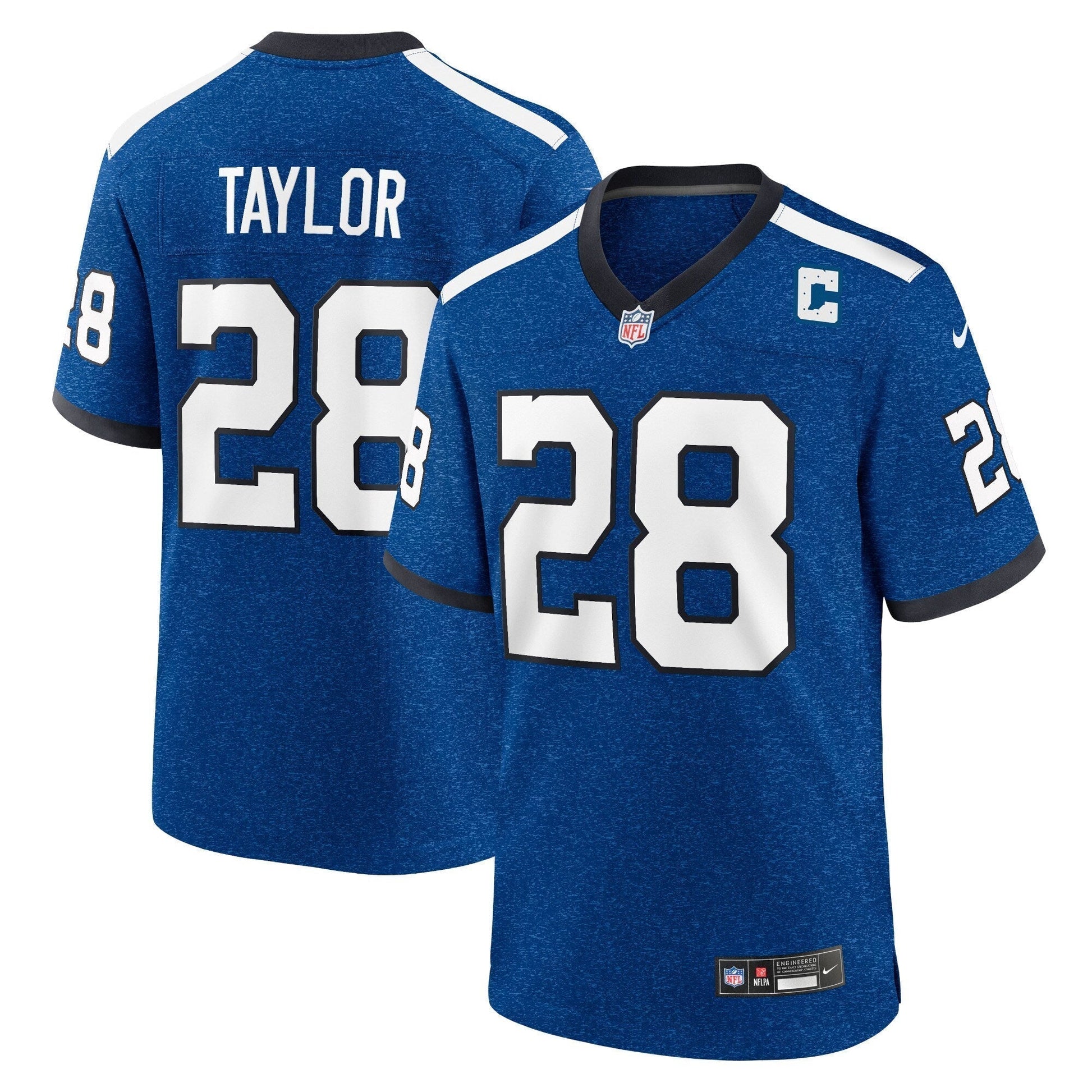 Jonathan Taylor Indianapolis Colts Indiana Nights Alternate Game Jersey - Royal football jersey product view 1