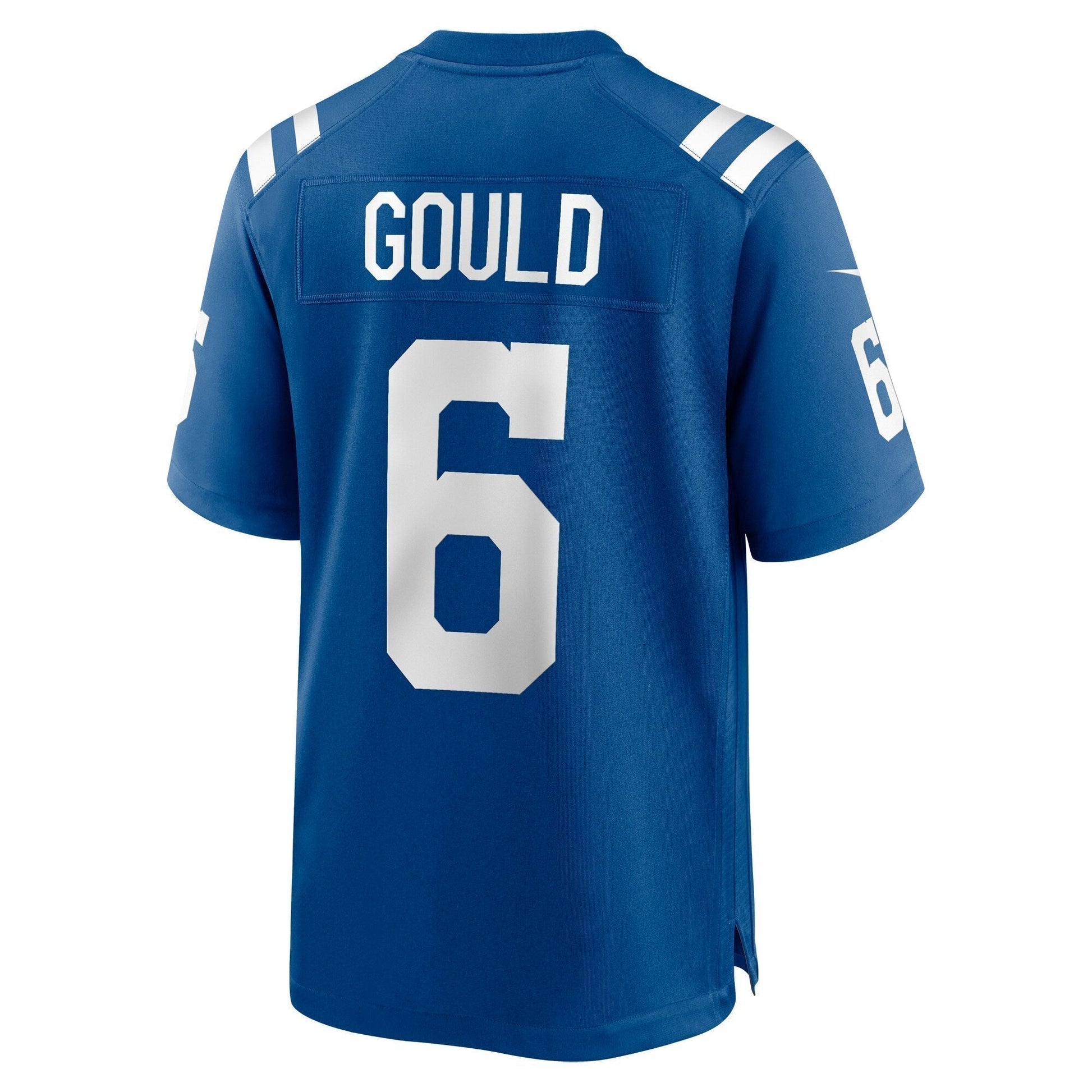 Anthony Gould Indianapolis Colts Game Jersey - Royal football jersey product view 3