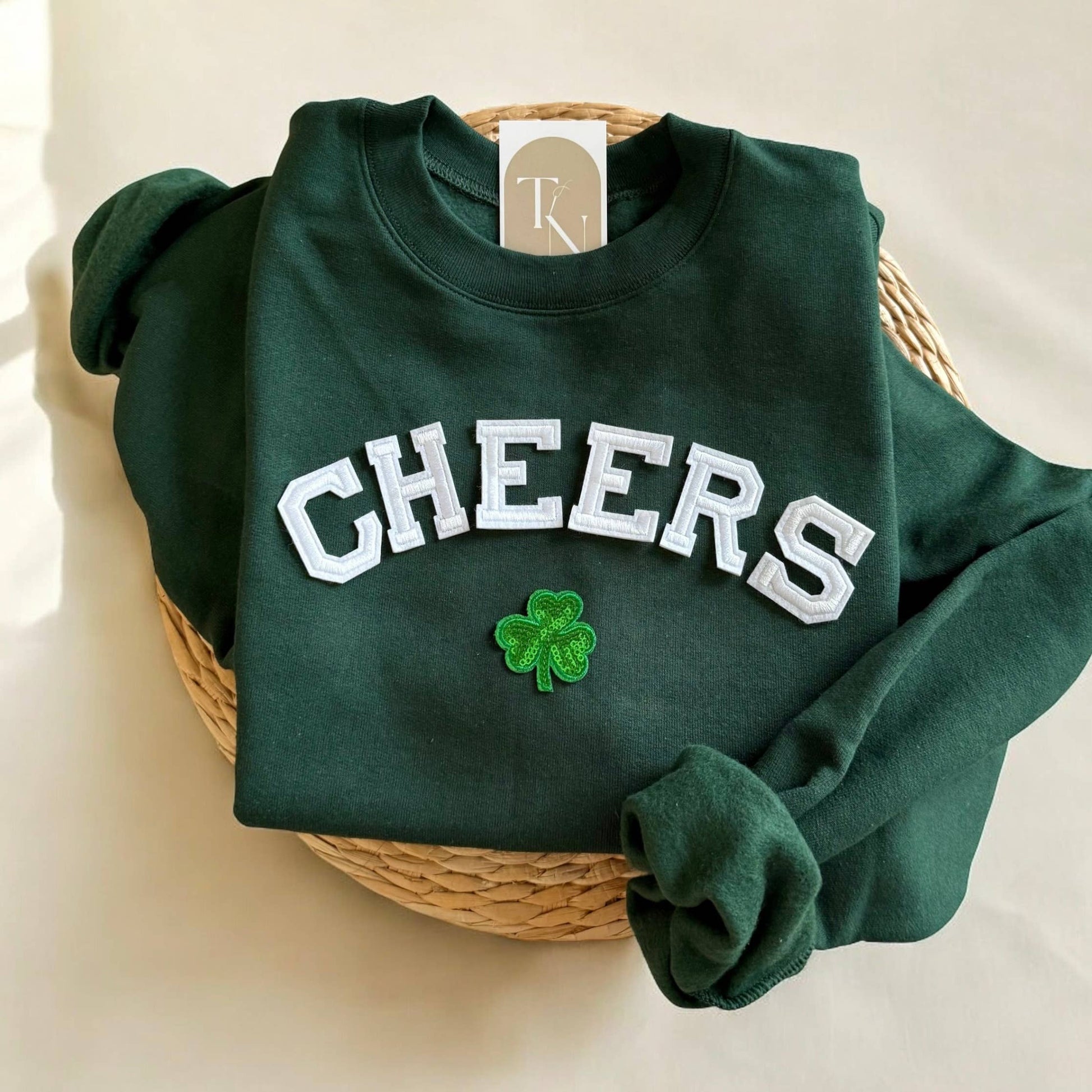 Cheers Saint Patricks Day Sweatshirt Unisex T-shirt, Sweatshirt, Hoodie, Long Sleeve Tee - T-Shirt, Sweatshirt, Hoodie