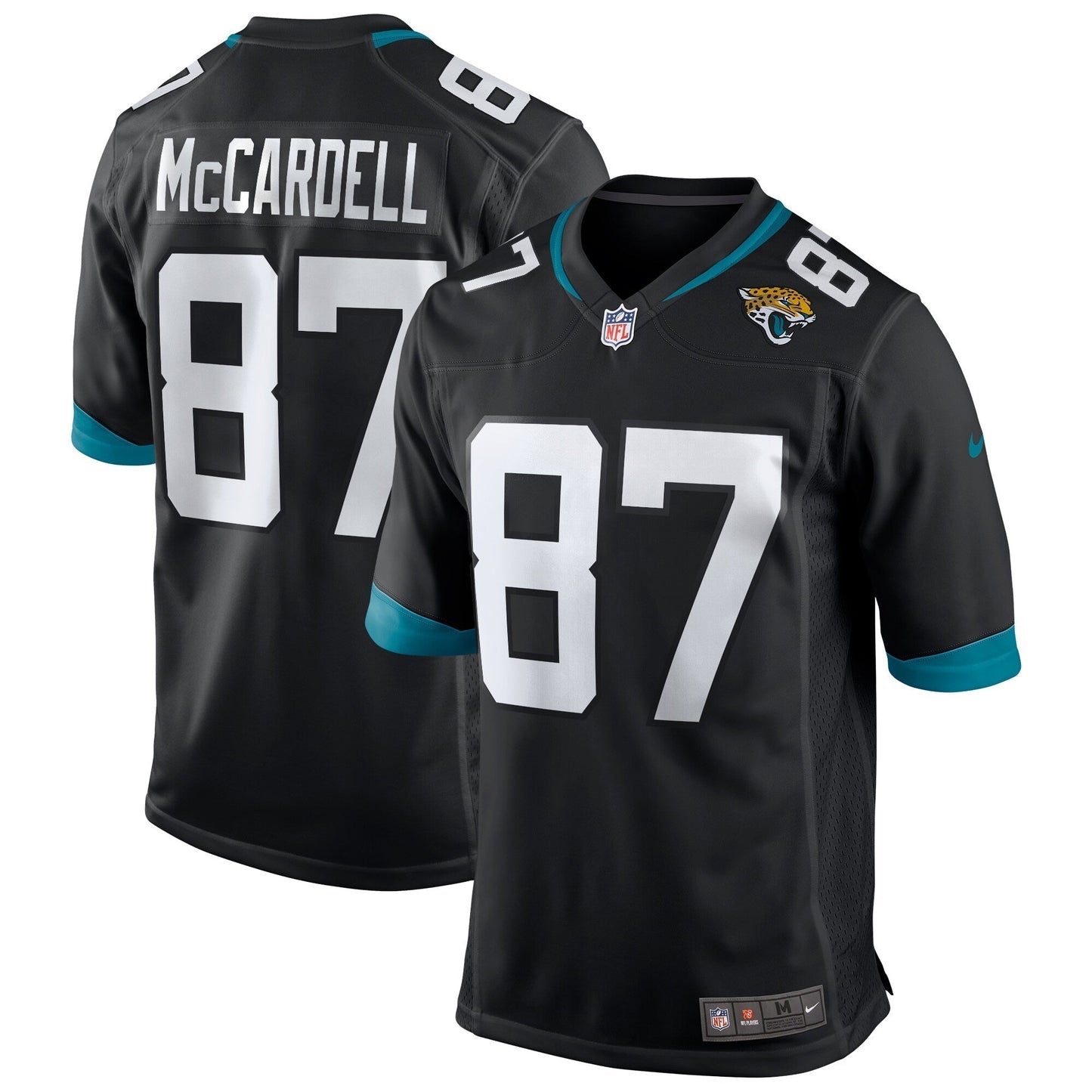 Keenan McCardell Jacksonville Jaguars Game Retired Jersey - Black football jersey product view 1