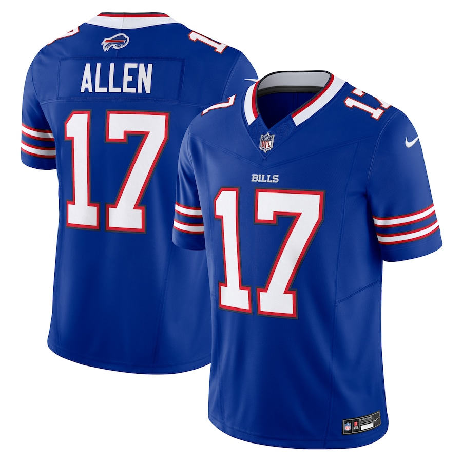 Josh Allen Buffalo Bills Vapor F.U.S.E. Limited Jersey Home football jersey product view 1