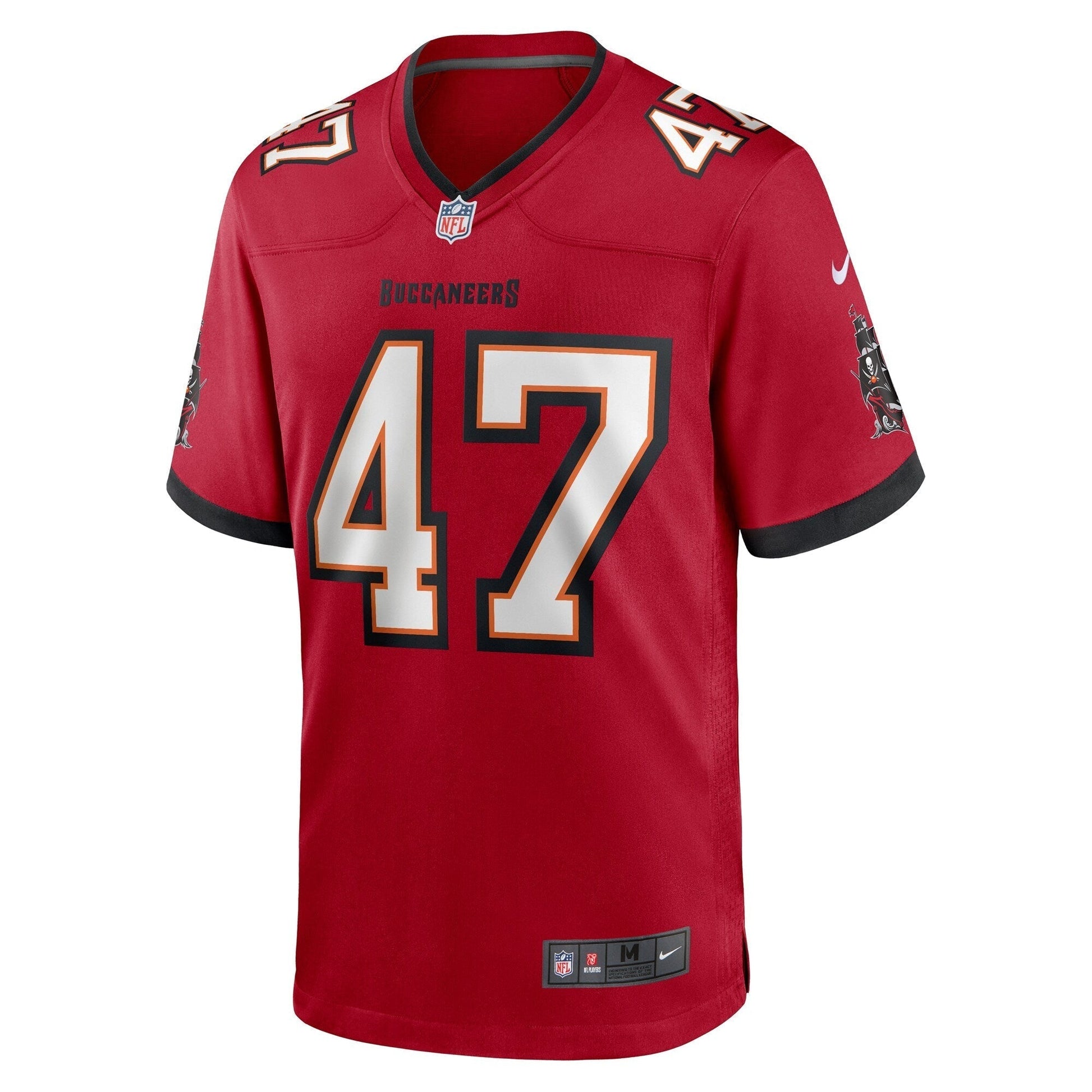 John Lynch Tampa Bay Buccaneers Retired Game Jersey - Red football jersey product view 2