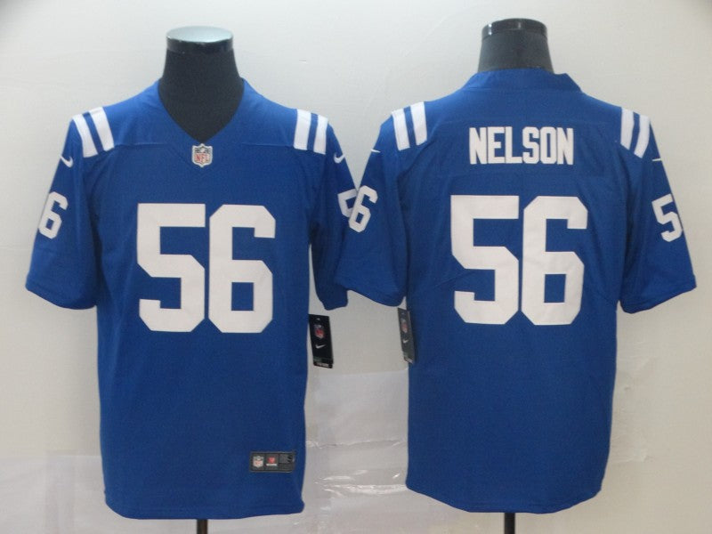 Men's Indianapolis Colts Quenton Nelson Blue Game Jersey football jersey product view 1