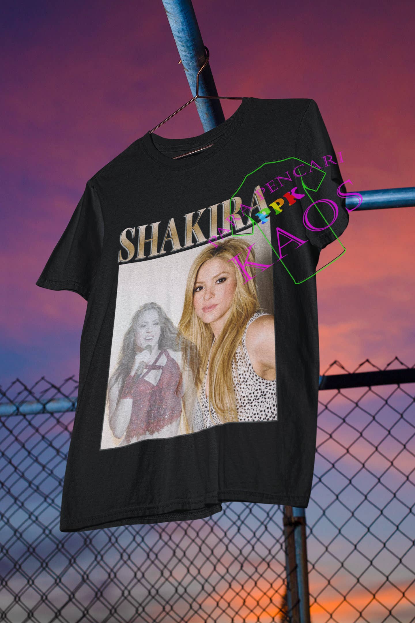 Shakira Retro Shirt - Fashion Tee, Unisex T-shirt, Sweatshirt, Hoodie, Long Sleeve Tee - T-Shirt, Sweatshirt, Hoodie