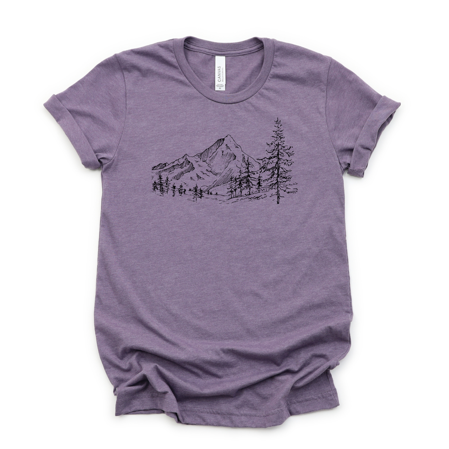 New Mountain Scene Graphic Tee  314 Unisex T-shirt, Sweatshirt, Hoodie, Long Sleeve Tee - T-Shirt, Sweatshirt, Hoodie
