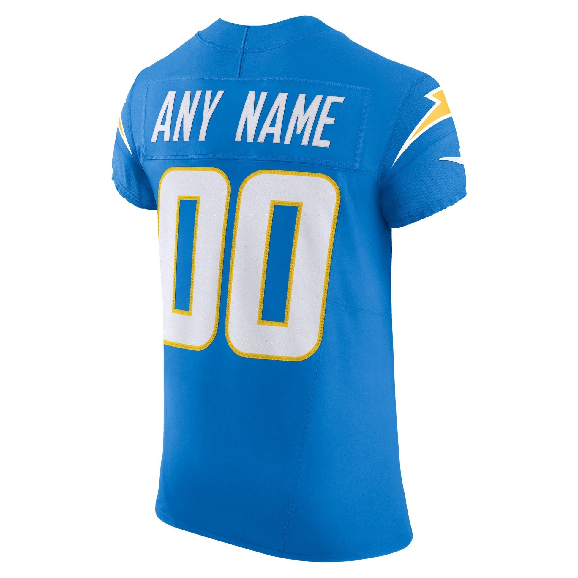 Los Angeles Chargers Powder Blue Vapor F.U.S.E. Elite Custom Jersey football jersey product view 1