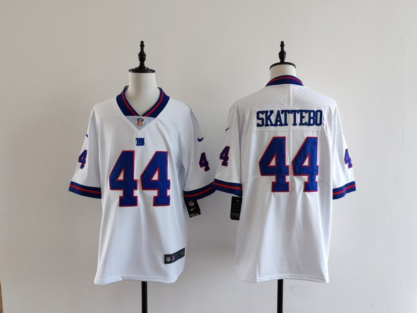 Men's New York Giants Cam Skattebo Jersey-White football jersey product view 1