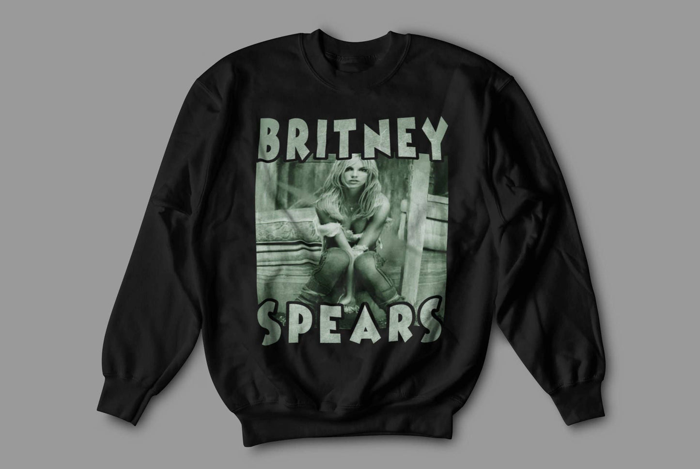 Britney Spears Sweatshirt - 90s Retro Celebrity Vintage Swea Unisex T-shirt, Sweatshirt, Hoodie, Long Sleeve Tee - T-Shirt, Sweatshirt, Hoodie