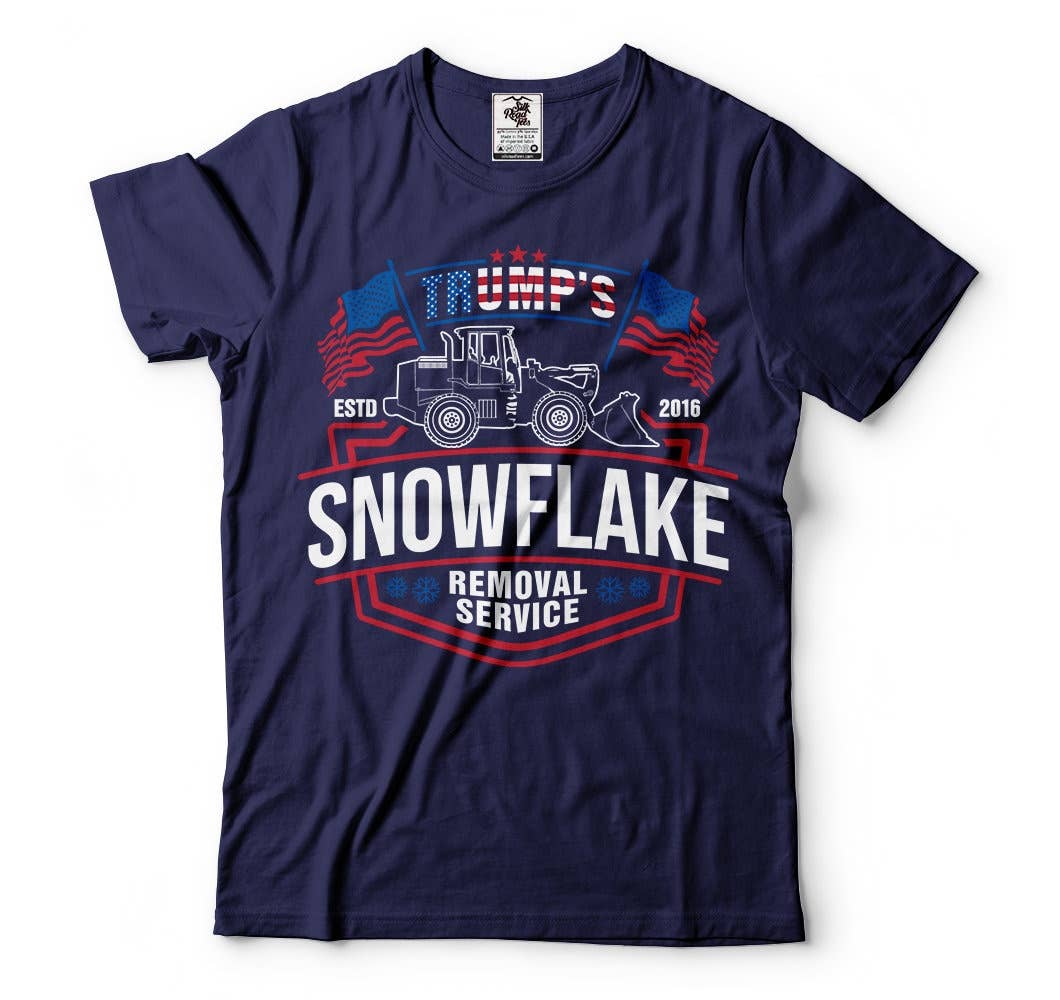 Trump's Snowflake Removal Service 2020 Political T-Shirt Unisex T-shirt, Sweatshirt, Hoodie, Long Sleeve Tee - T-Shirt, Sweatshirt, Hoodie