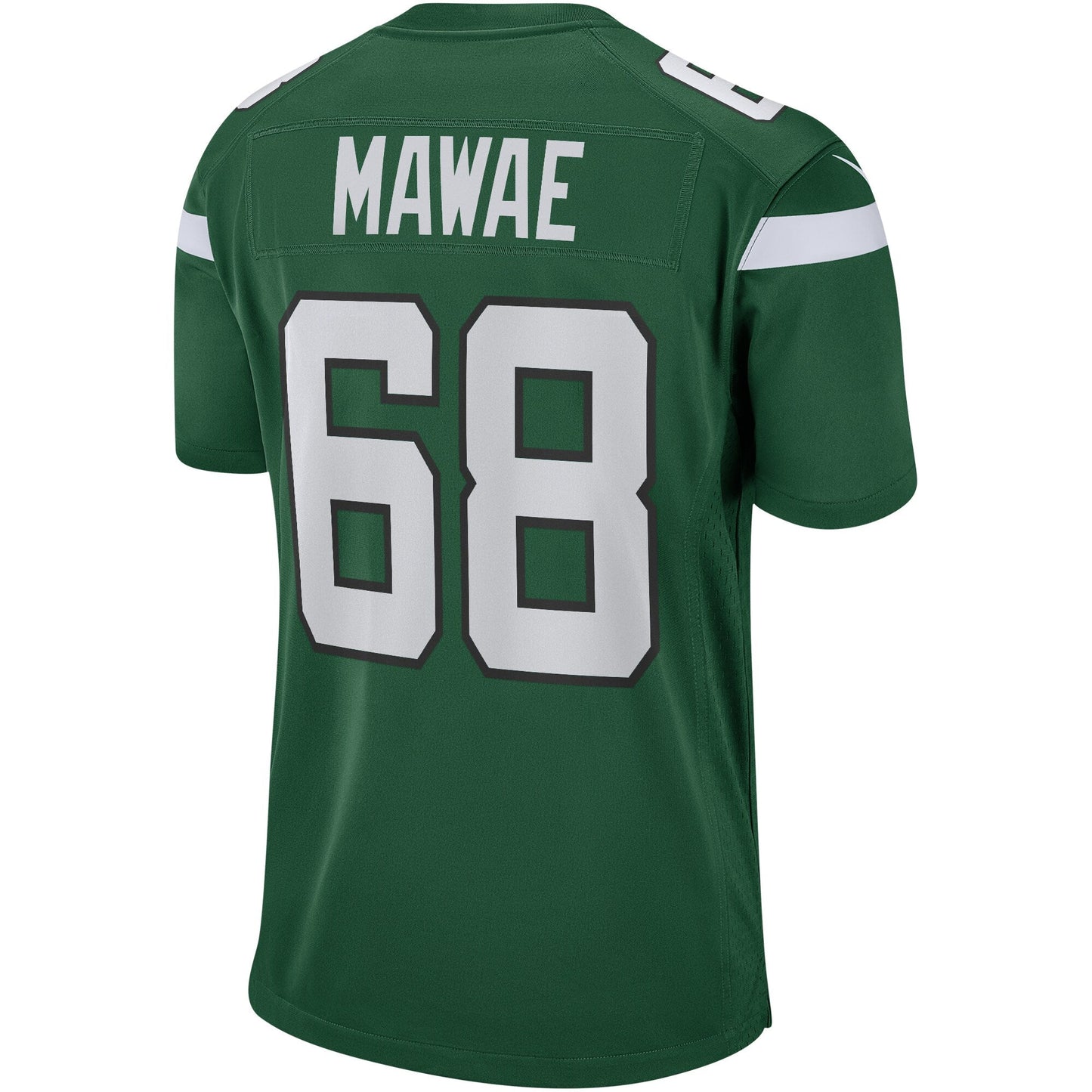 Kevin Mawae New York Jets Game Retired Jersey - Gotham Green football jersey product view 3