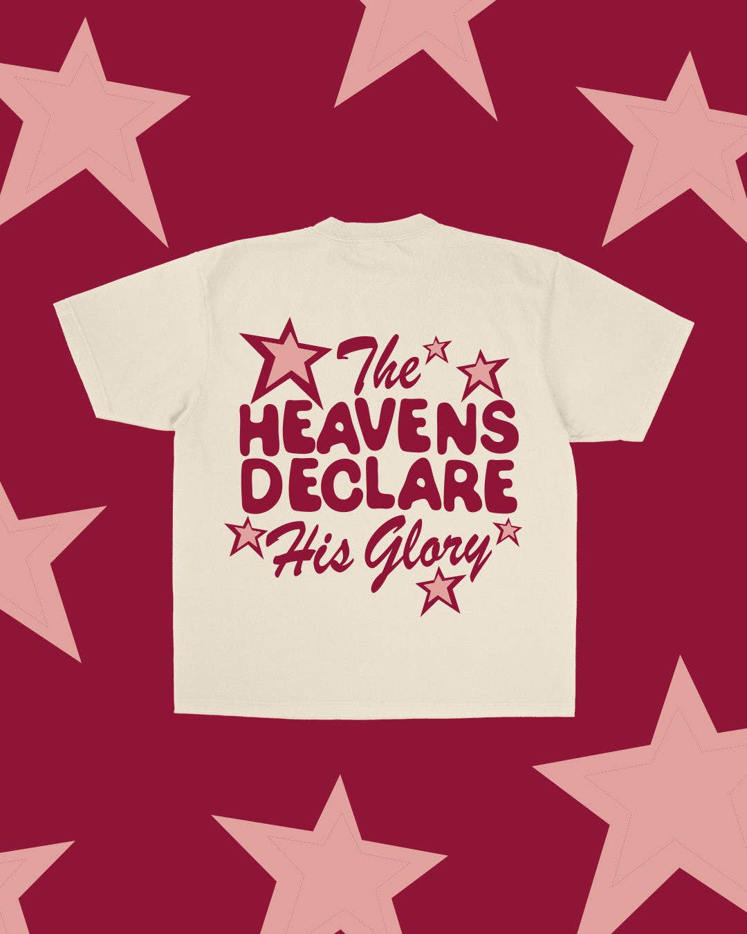 "Heavens Declare His Glory" Tee || Desert Dune Unisex T-shirt, Sweatshirt, Hoodie, Long Sleeve Tee - T-Shirt, Sweatshirt, Hoodie