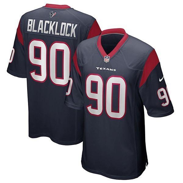 Ross Blacklock Houston Texans Jersey football jersey product view 1
