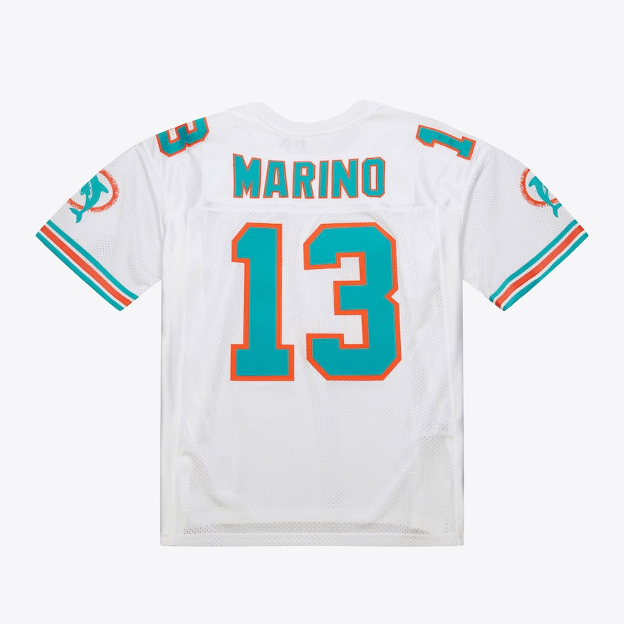 Men's Dan Marino White Miami Dolphins 1994 Jersey football jersey product view 2