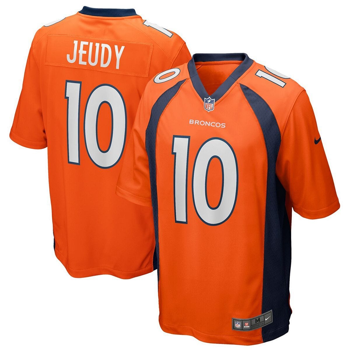 Jerry Jeudy Denver Broncos Jersey football jersey product view 1