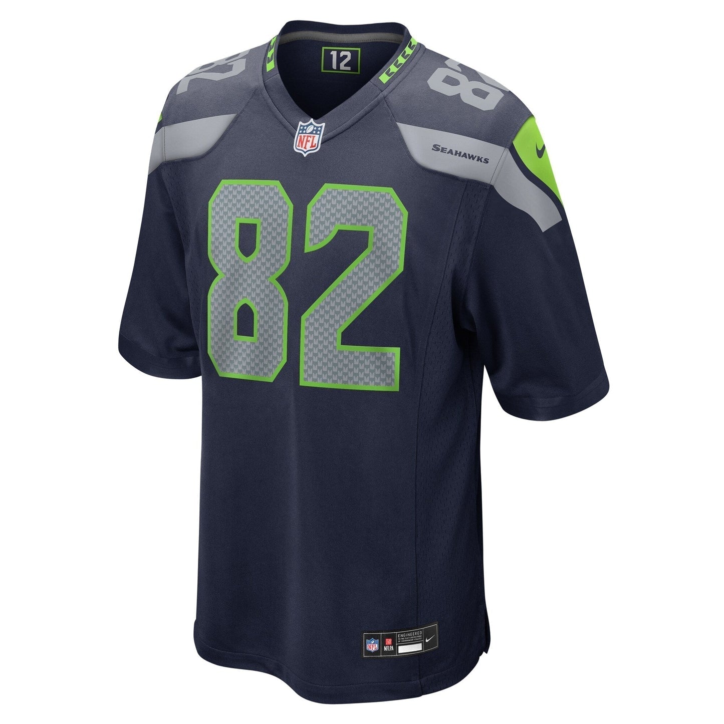 Cody White Seattle Seahawks Game Jersey - College Navy football jersey product view 2
