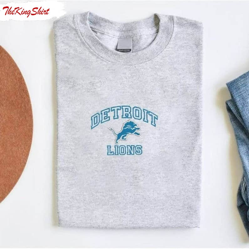 Detroit Lions Sweatshirt  Modern Game Day Unisex Sweatshirt Unisex T-shirt, Sweatshirt, Hoodie, Long Sleeve Tee - T-Shirt, Sweatshirt, Hoodie