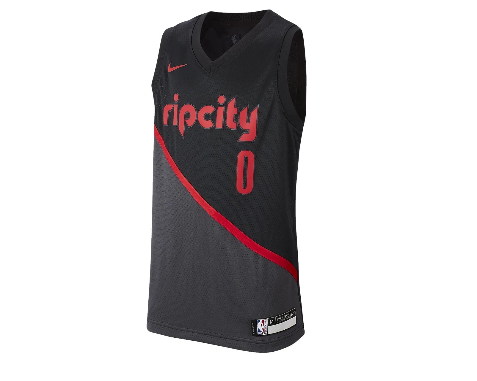 Damian Lillard Portland Trailblazers City Edition Jersey basketball jersey product view 1