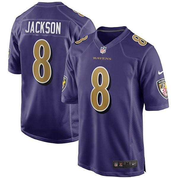 Lamar Jackson Baltimore Ravens Jersey football jersey product view 1