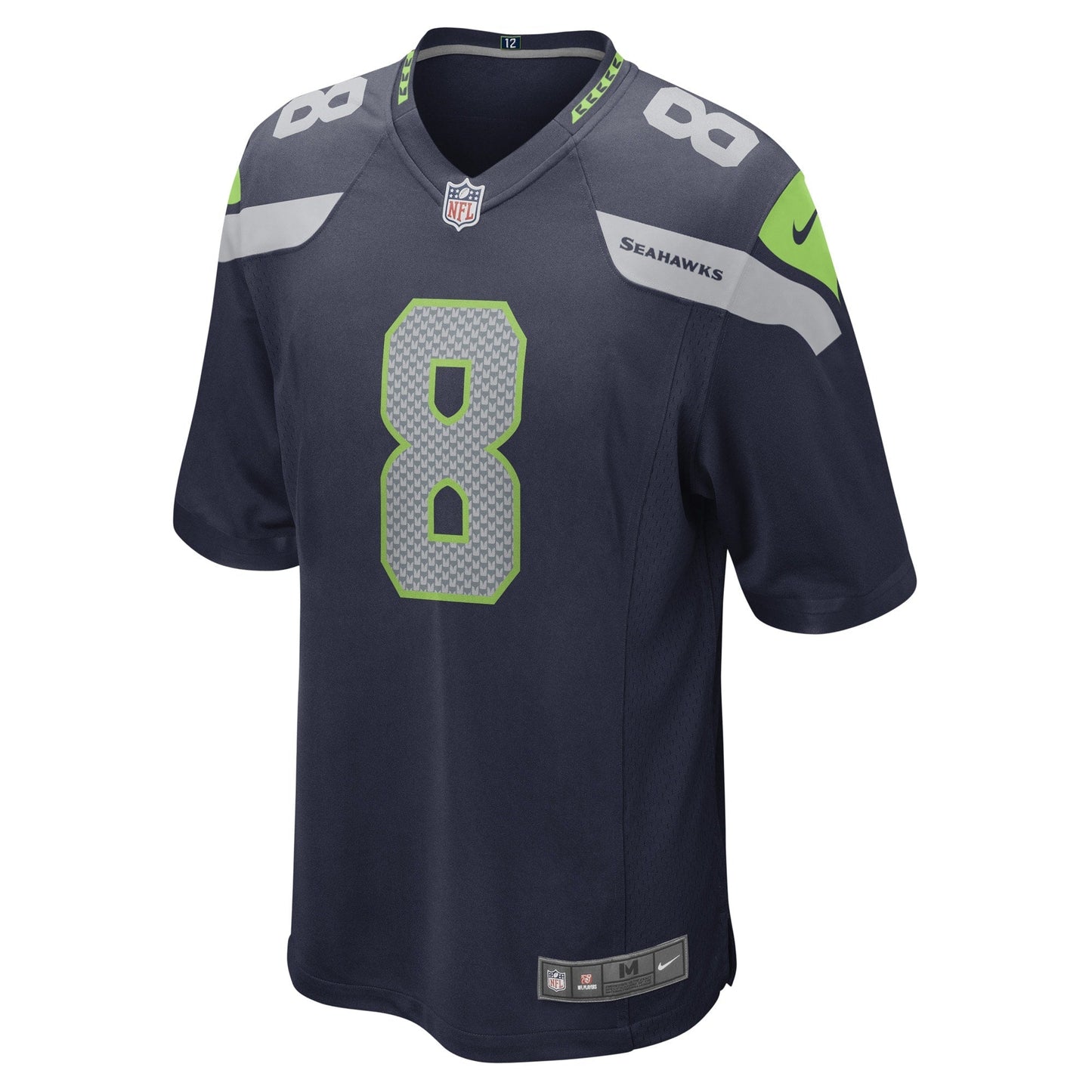 Coby Bryant Seattle Seahawks Game Jersey - College Navy basketball jersey product view 2