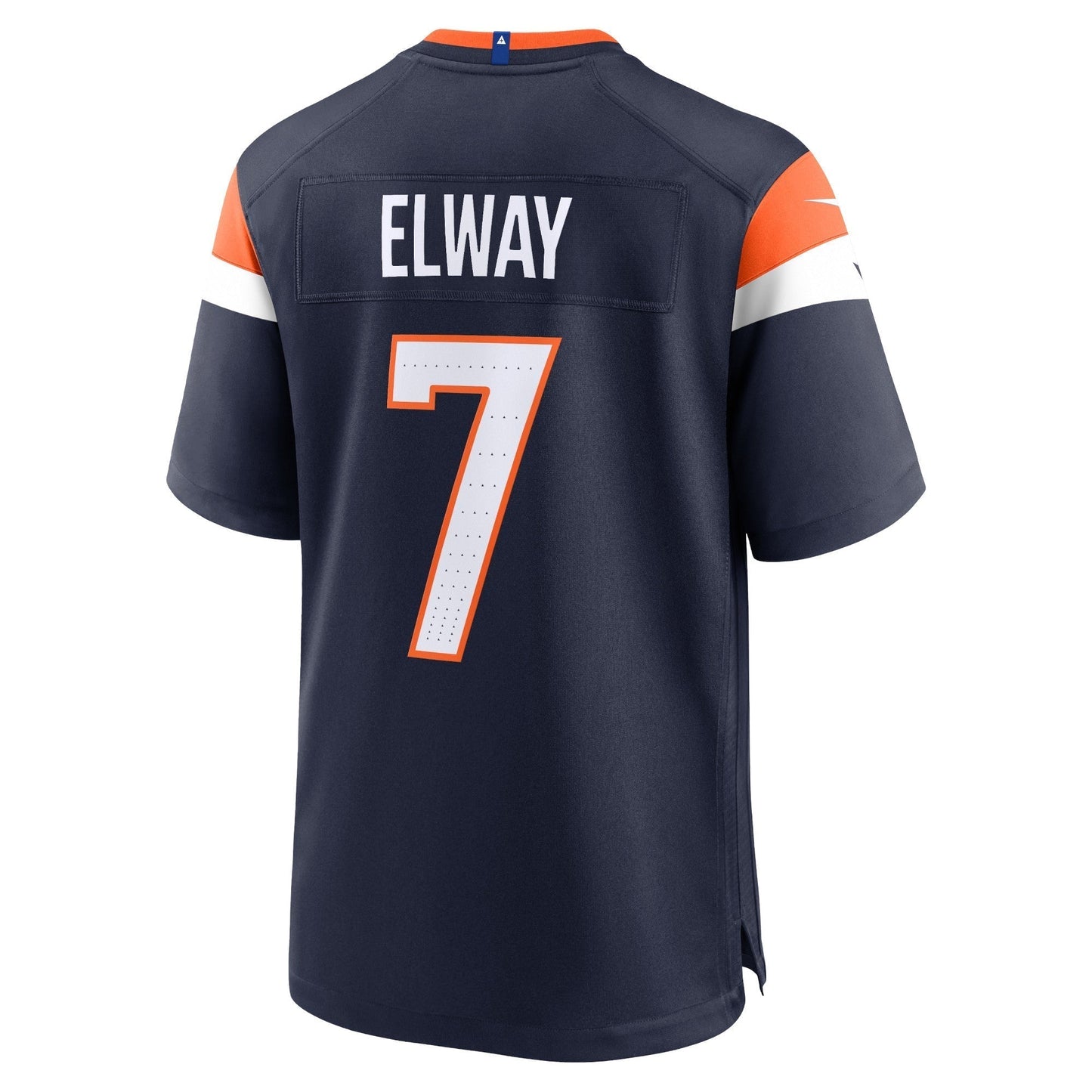 John Elway Denver Broncos Mile High Collection Alternate Retired Game Jersey - Navy football jersey product view 3