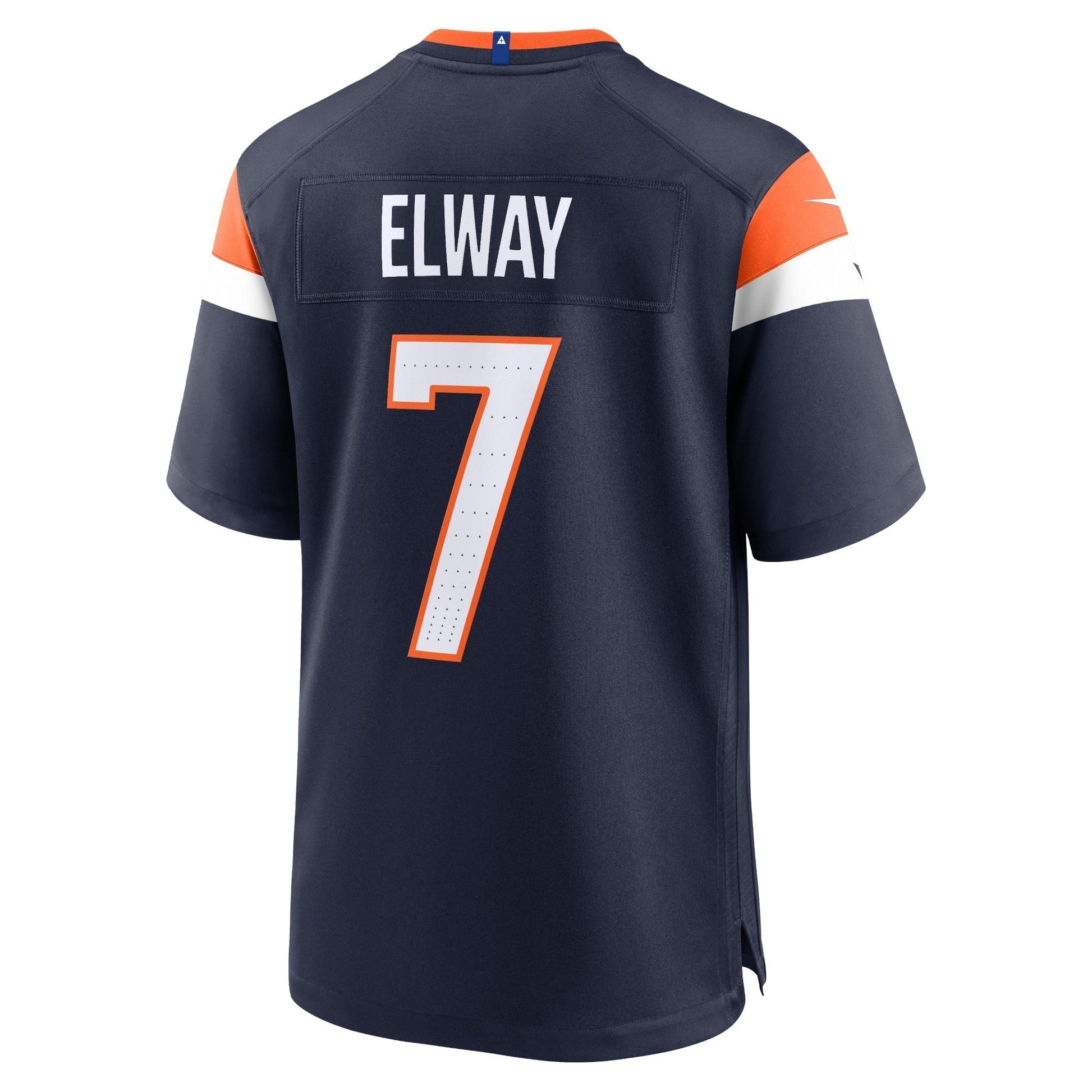 John Elway Denver Broncos Mile High Collection Alternate Retired Game Jersey - Navy football jersey product view 3