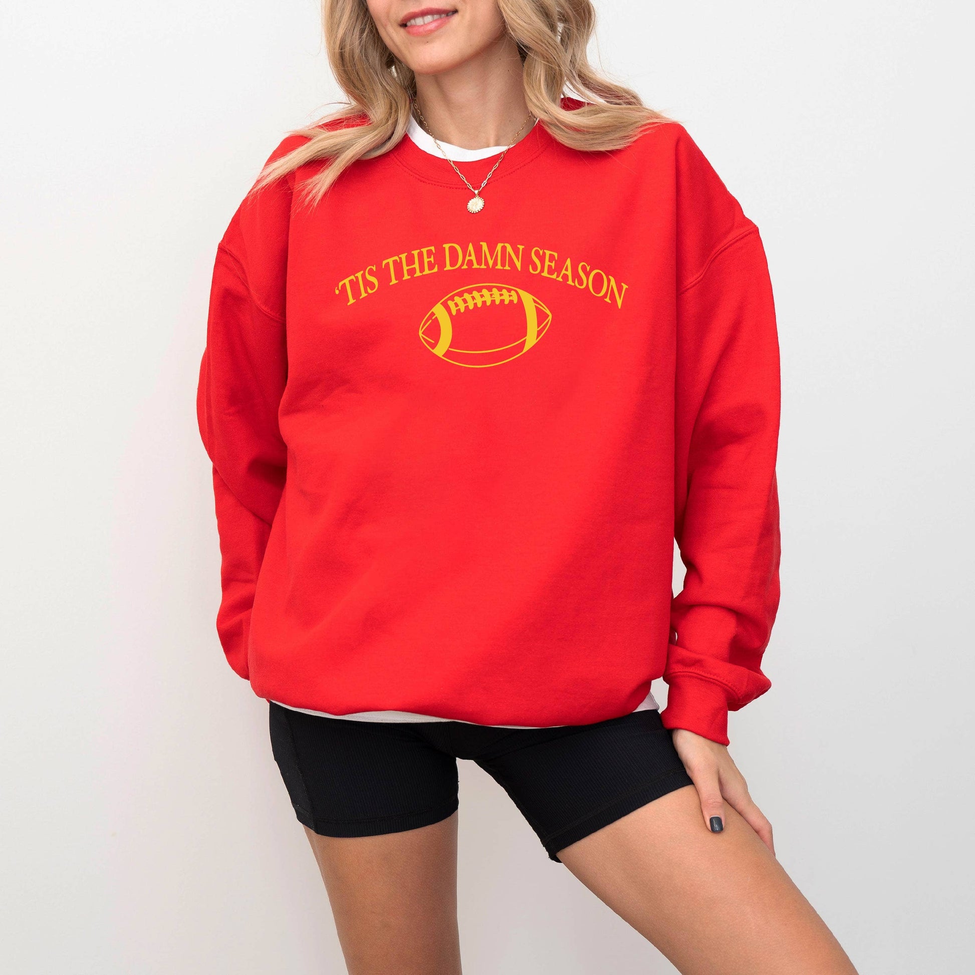 Football Sweatshirts, Trendy Game Day Sweatshirts Unisex T-shirt, Sweatshirt, Hoodie, Long Sleeve Tee - T-Shirt, Sweatshirt, Hoodie