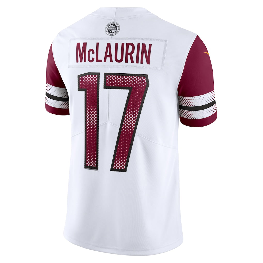 W.Commanders#17 Terry McLaurinWhite Vapor Limited Jersey football jersey product view 1