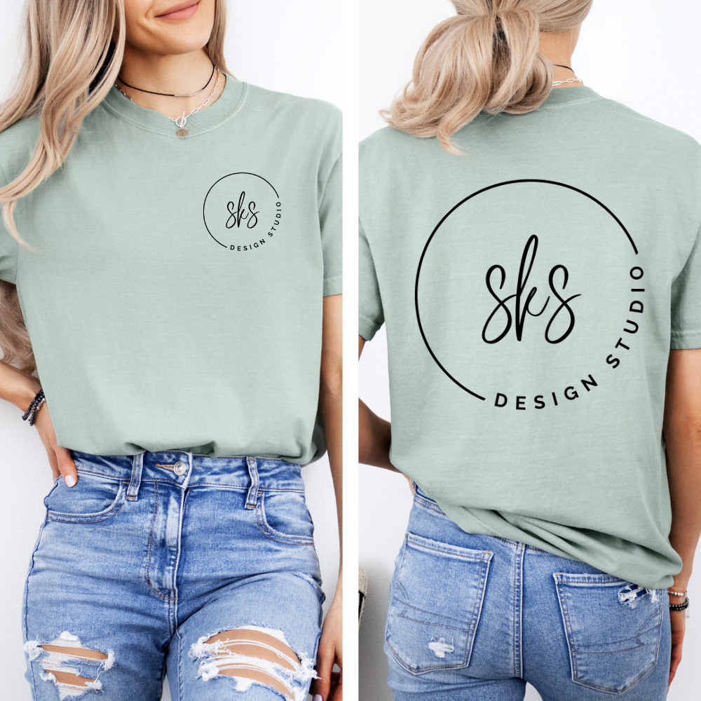 Custom Logo | Unisex T-Shirt [Comfort Colors] Unisex T-shirt, Sweatshirt, Hoodie, Long Sleeve Tee - T-Shirt, Sweatshirt, Hoodie