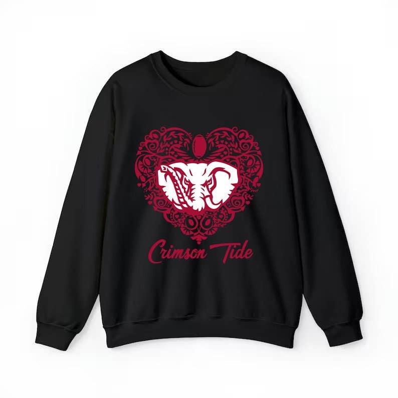 Alabama Crimson Comfort Colors Sweatshirt - Trendy Universit Unisex T-shirt, Sweatshirt, Hoodie, Long Sleeve Tee - T-Shirt, Sweatshirt, Hoodie