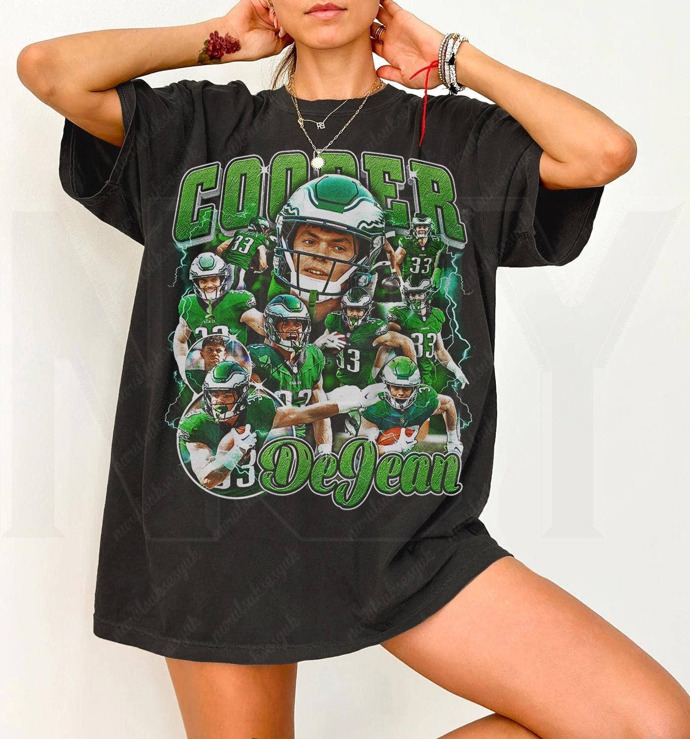 Cooper Dejean Football Shirt Unisex CD34 Vintage Unisex T-shirt, Sweatshirt, Hoodie, Long Sleeve Tee - T-Shirt, Sweatshirt, Hoodie