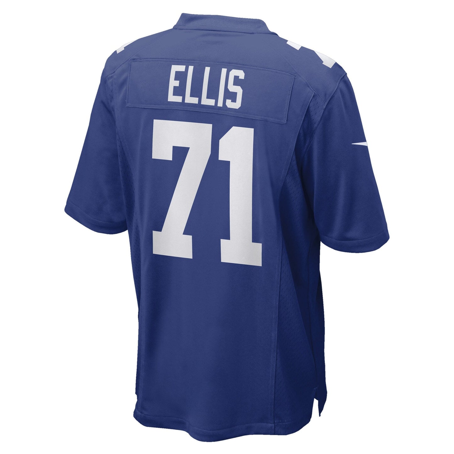Justin Ellis New York Giants Game Jersey - Royal football jersey product view 3