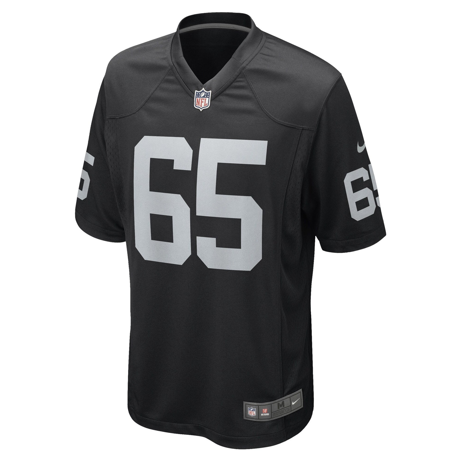 Hroniss Grasu Las Vegas Raiders Game Jersey - Black football jersey product view 2