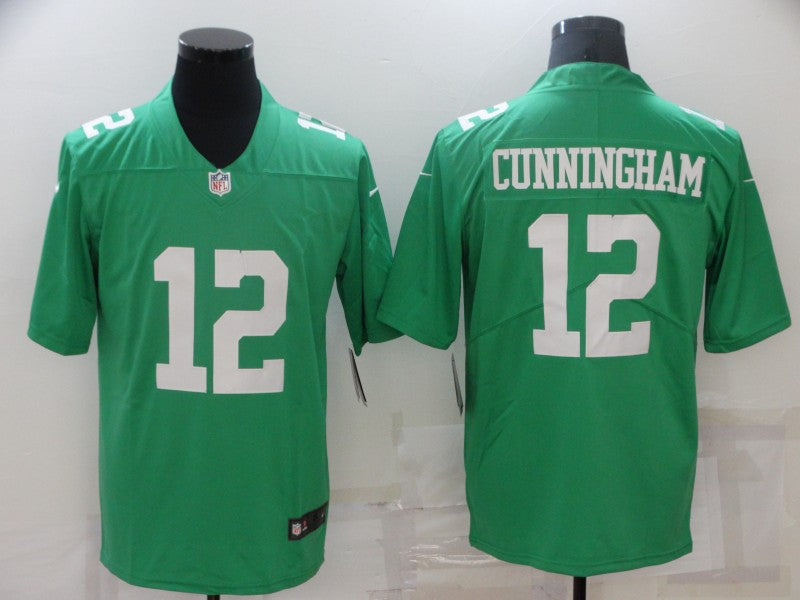 Men's Philadelphia Eagles Randall Cunningham Green Game Jersey football jersey product view 1