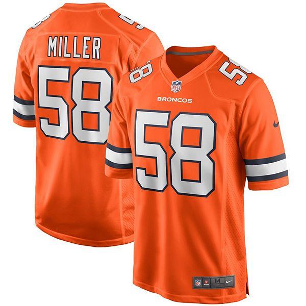 Von Miller Denver Broncos Jersey football jersey product view 1