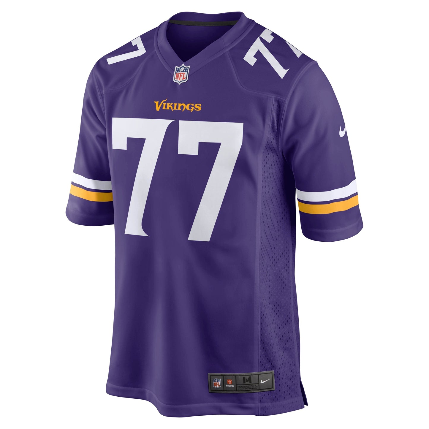 Korey Stringer Minnesota Vikings Retired Jersey - Purple football jersey product view 2