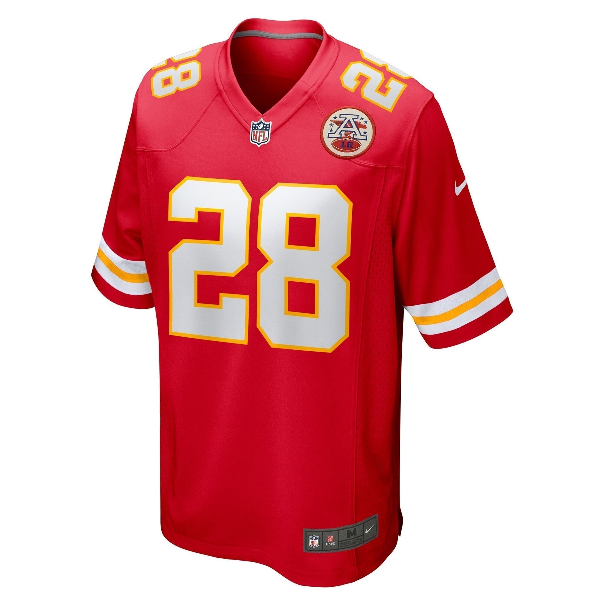 Keith Taylor Kansas City Chiefs Team Game Jersey - Red football jersey product view 2