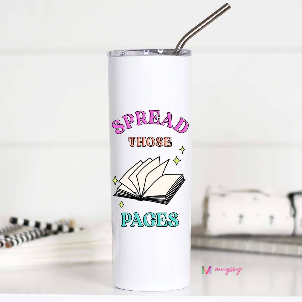 Spread Those Pages Stainless Steel Tall Travel Cup, Book Cup Unisex T-shirt, Sweatshirt, Hoodie, Long Sleeve Tee - T-Shirt, Sweatshirt, Hoodie