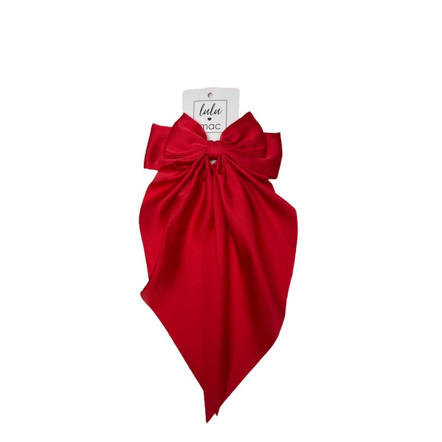 DDL-2270 Large Satin Bow Red Unisex T-shirt, Sweatshirt, Hoodie, Long Sleeve Tee - T-Shirt, Sweatshirt, Hoodie