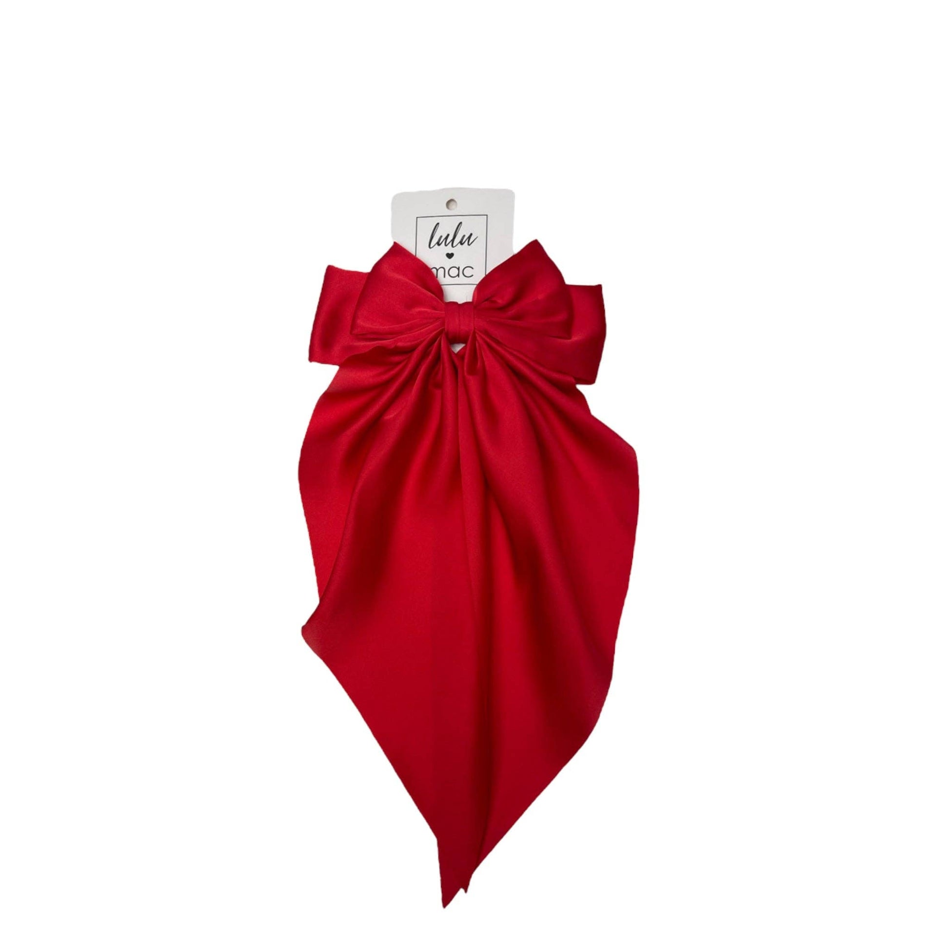 DDL-2270 Large Satin Bow Red Unisex T-shirt, Sweatshirt, Hoodie, Long Sleeve Tee - T-Shirt, Sweatshirt, Hoodie