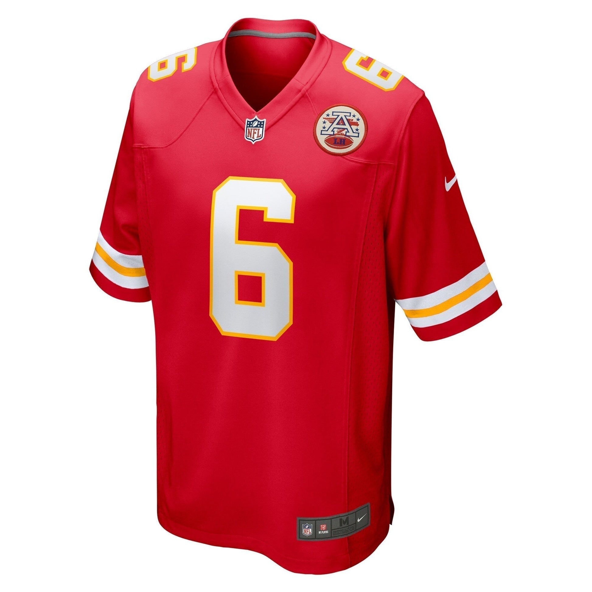 Bryan Cook Kansas City Chiefs Game Jersey - Red football jersey product view 2