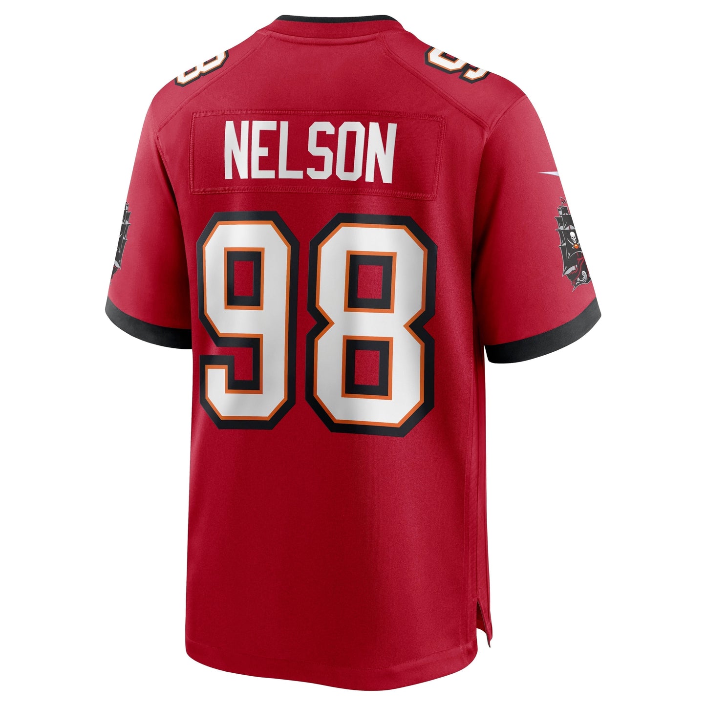 Anthony Nelson Tampa Bay Buccaneers Game Jersey - Red football jersey product view 3