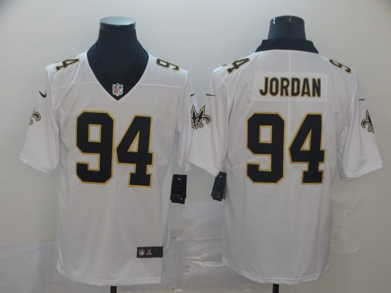Men's New Orleans Saints Cameron Jordan White Game Jersey basketball jersey product view 1