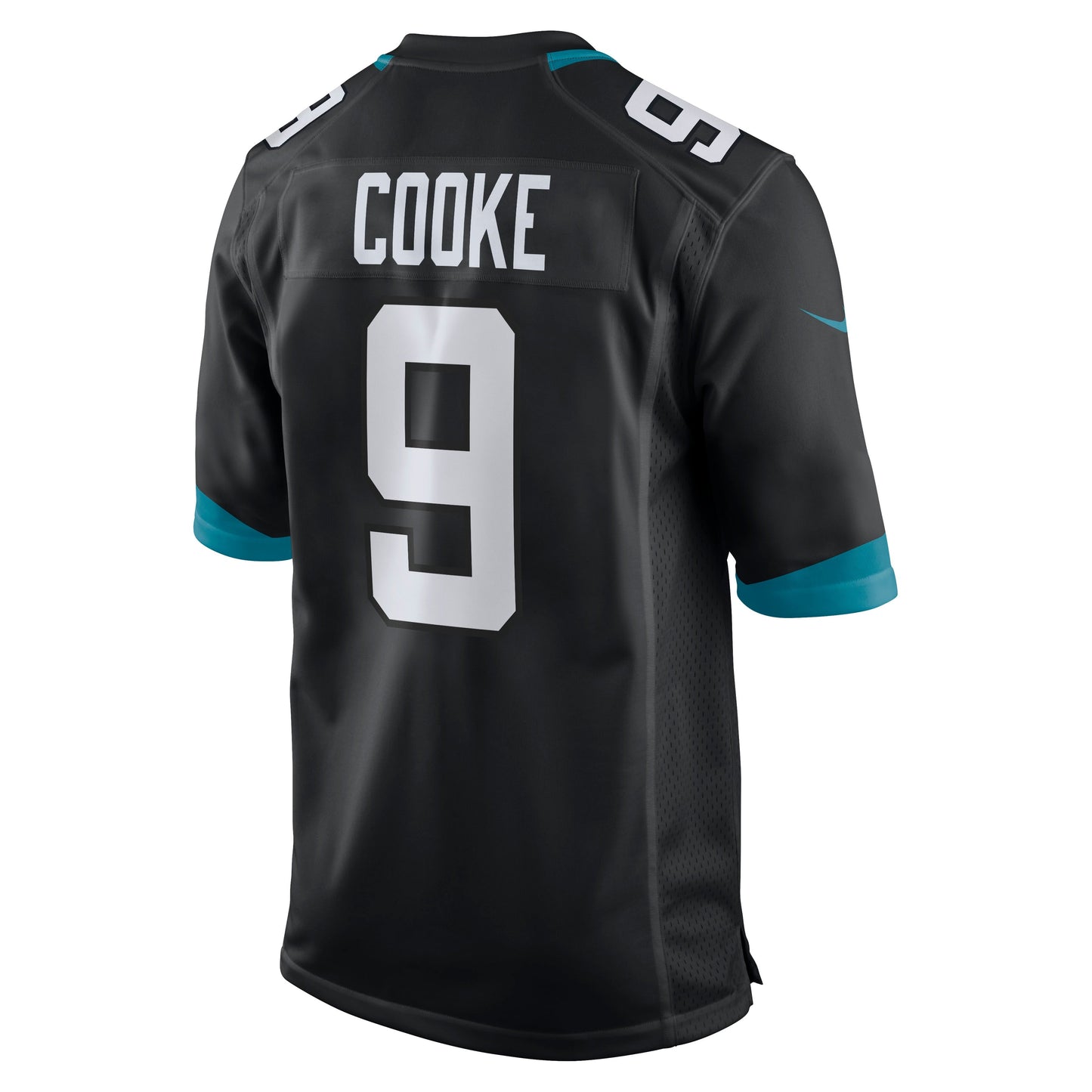 Logan Cooke Jacksonville Jaguars Game Jersey - Black football jersey product view 3